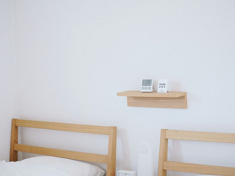 Beds and furniture in employee housing